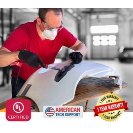 JOUNJIP Standard Plastic Welding Kit- UL Certified Plastic Welder 80W- Professional Grade Plastic Repair Kit for Automotive Car Bumper, Kayak, Tank Repair