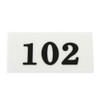 Hikari Number Plate (102) 00872746-1 UP357-102