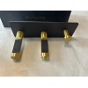 Uionsmix Hair Dryer Holder Wall Mounted Styling Tool Organizer Black