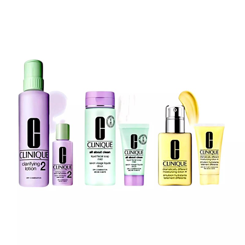 Clinique Great Skin Everywhere Gift Set for Dry Combination Skin