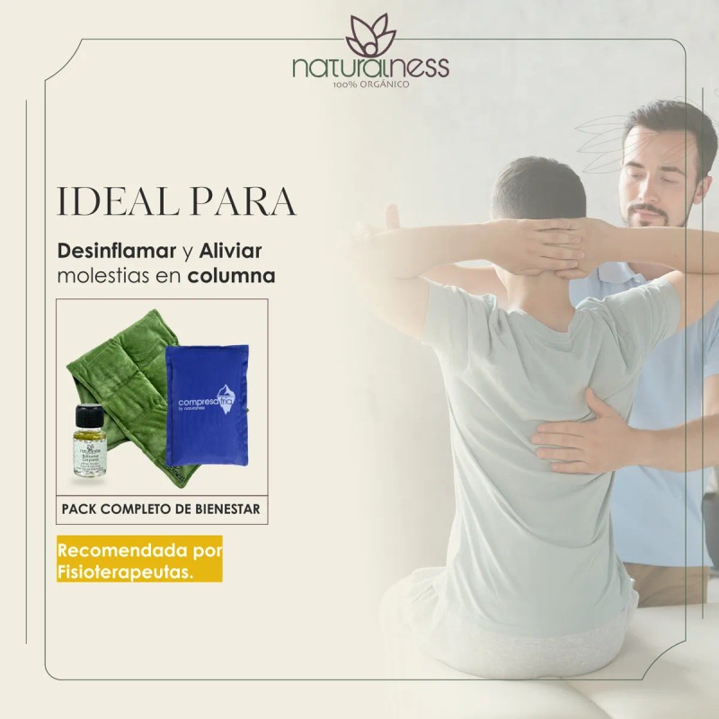 Naturalness Compresa De Semillas Columna Vertebral Pack