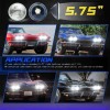 Unbranded For 1966-1974 Dodge Charger 5.75" Led Round Headlights High/low