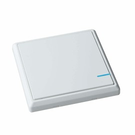 KCMYTONER White 1 Way Wireless Light Switch Outdoor 1900 ft Indoors 229 ft - Remote Control - IP54 Waterproof