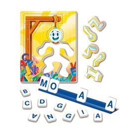 Clementoni - L'Impiccato Tischspiel für Kinder ab 6 Jahren und Erwachsene, Brettspiel für 2 Spieler, Geschenkidee, Made in Italy, Italienische Sprache, 16814