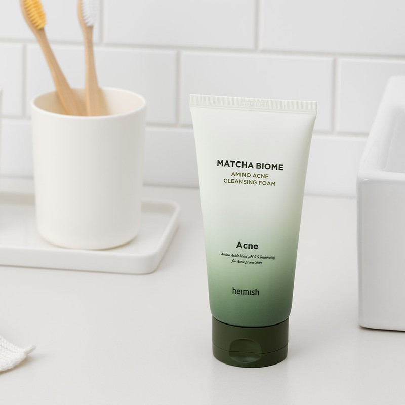 Heimish Matcha Biome Amino Acne Cleansing Foam 150g, 2pcs