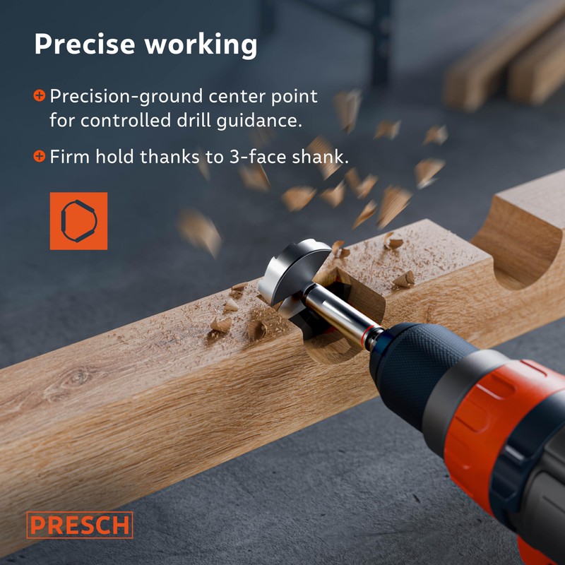 Presch Forstner Drill Bit Ø 45mm - drill bit for