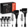 A-Premium Set of 8 Ignition Coil Pack and Iridium Spark