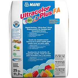 Mapei Ultracolor Plus FA Rapid-Setting Grout 25 LBS (Frost 77)