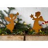 LB H&F Lilienburg Christmas Decoration Rust Metal Weatherproof