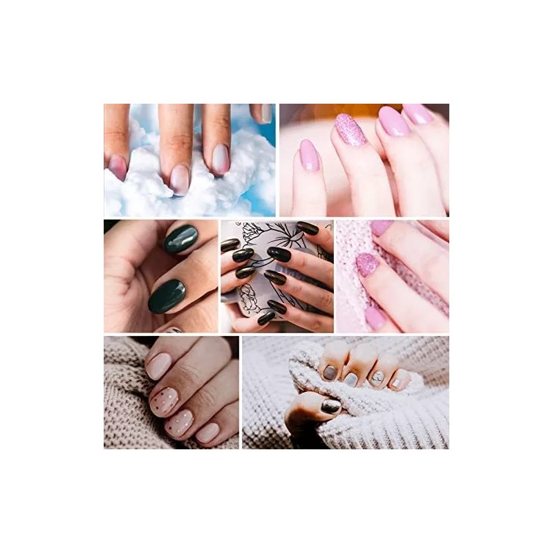 Sliverdew Nail Art Clean Up Brush, 2 Cepillos De Limpieza