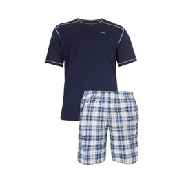 e.VIP® Carl S 885 Men's Cotton Pyjamas - Blue - Small