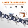 Savior Chainsaw Chain for 18 Inch Bar, .063" Gauge .325"
