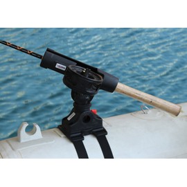 Brocraft Float Tube OR Pontoon Boat Rod Holder / Float Tube Fly Rod Holder