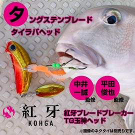DAIWA Red Fang Blade Breaker TG Gyokami Amadai Tune Head 200G Sakura Glow
