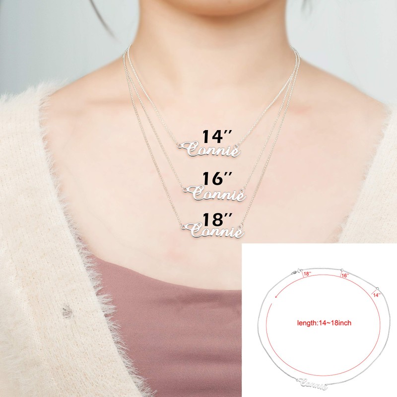 LoEnMe Jewelry Silver Plated Aries Woman Custom Made Engraved Sterling