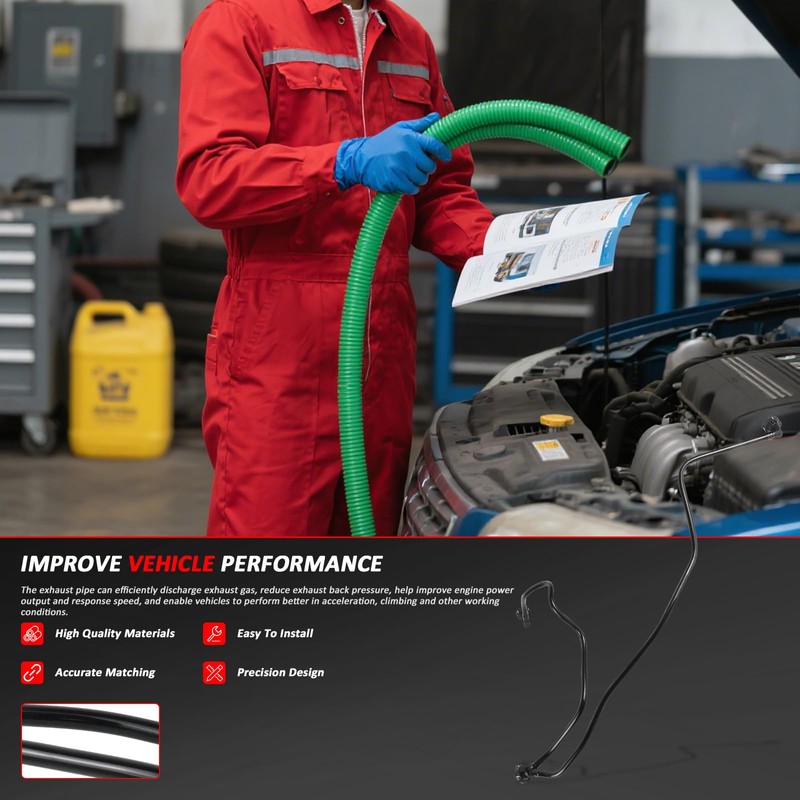 Bomunik 2465010325 Radiator Overflow Hose Vent Line 2012-2023 For Benz