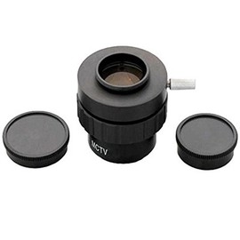 AmScope AD-C20-03 0.3X C-mount Lens Adapter for Video Camera Microscopes