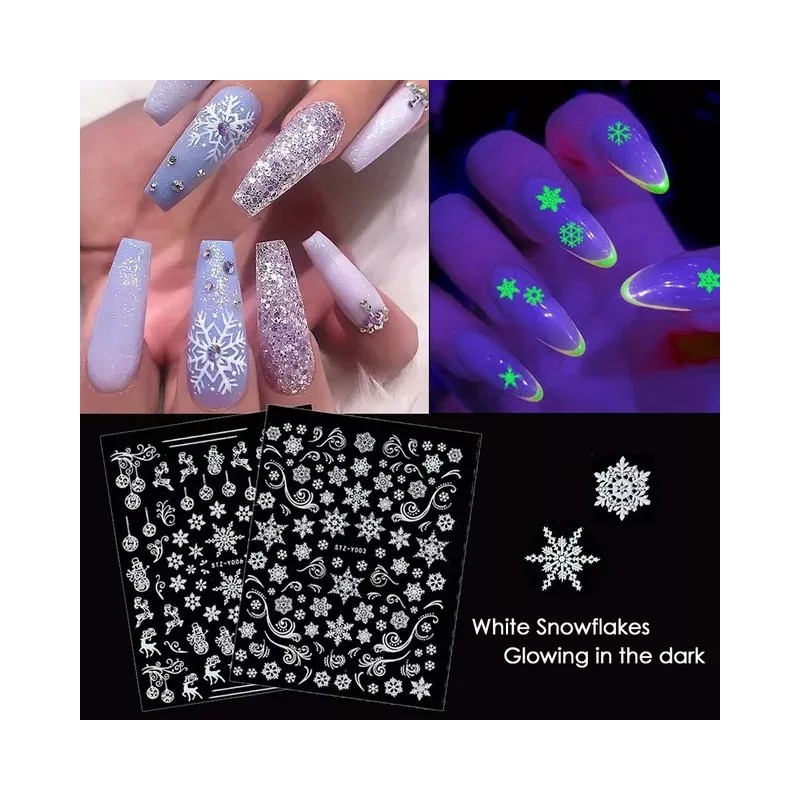 Gold Samir Stickers Para Uñas 3d Que Brillan En La