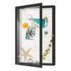 FrameWorks 12x18 Deep Shadow Box Frame, Wooden Display Case w.