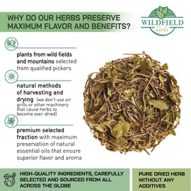 24 bags Dried Cut Sidebells Wintergreen Herb Tea (Orthilia secunda) - 24 Count 2g Tea Bags One-Sided Wintergreen Herbal Tea Orthilia (Peralito)