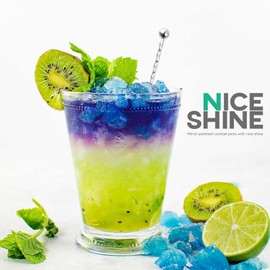 Homestia 16PCS Stainless Steel Cocktail Picks Stick, Premium Metal Martini Picks, Reusable Cocktail Skewers for Drinks, Garnish Picks Bloody Mary Skewers for Olives Appetizers Fruit (4.6 inch)