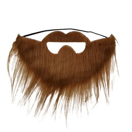 VIGUEUR Fake Mustaches - Costume Party Male Man Fake Beard Moustache Brown(1pc)