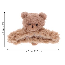 OHPHCALL 3pcs Cartoon Clips for Girls Cute Hair Accessories Lightweight Strong Grip for Birthdays Weddings and Everyday Use