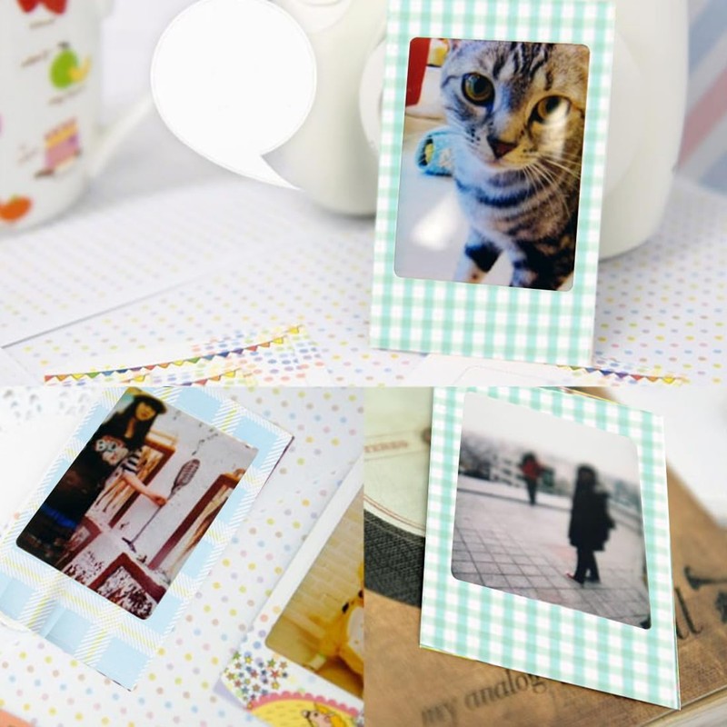 KEQAR 20 Pcs Bunte Film Aufkleber Set für Instax Mini