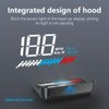 OBD2+GPS Car Projector, MPH KMH Automatic Hud Speedometer, Windshield Car Head Up