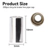Pack of 200 End Caps, Silver End Caps, Bowden Cable