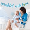 Sprinkled with Love Glitter Banner Baby Shower Sprinkle Party Decor