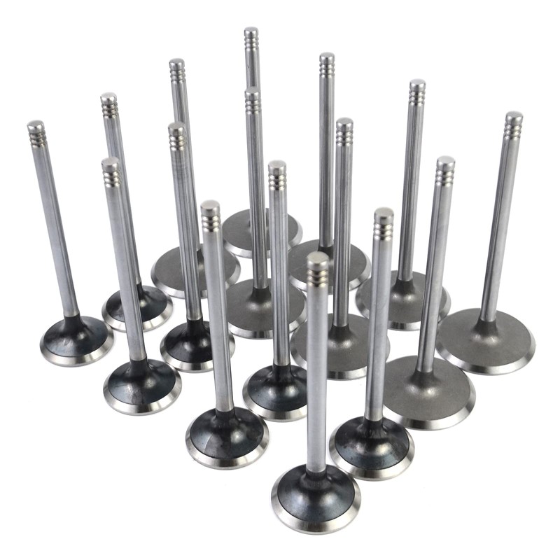 Flynsu 8Pair Intake and Exhaust Valves Set Replacement for 2009-2018