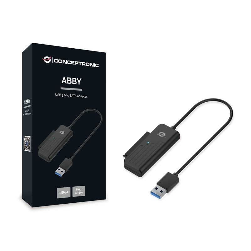 Conceptronic USB 3.0 to 2.5 SATA Hard Disk Adapt/ ABBY