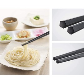 Nagao PM-110 Tsubamesanjo Chopsticks 11.8 inches (30 cm), Black, Dishwasher Safe, Made in Japan