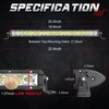 OFFROADTOWN 20 Inch LED Light Bar Single Row Off Road