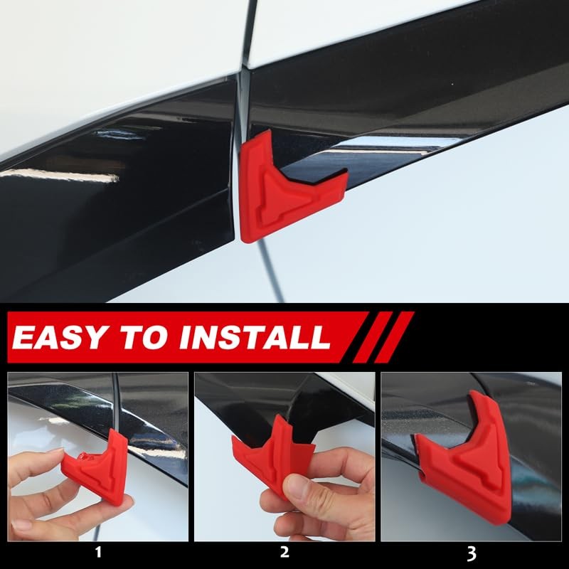 for Corvette C8 Door Edge Corner Covers Side Door Edge