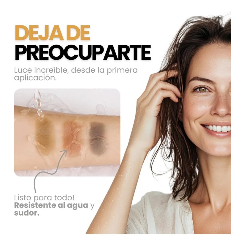 Kireo 2pcs Polvo De Maquillaje De Fibra Capilar Cubre Raz