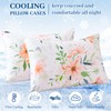 YIYEA Cooling Pillow Cases King Size Set of 2 for