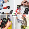 Digital Multimeter Pocket, Multifunction Battery Tester with Backlight Test Wire,