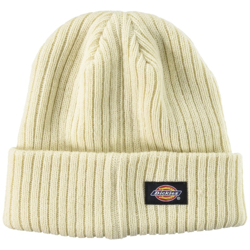 Dickies LOGOWAPPEN KNITCAP Unisex Adult Beanie, white (off-white), 57 to
