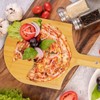 ACXFOND 4 Pack Natural Bamboo Pizza Peel 12 inch, Bamboo