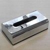 Electroplate Tissue Box Holder Container Storage Organizer Napkin Case for