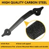 skysen Steel Garage Door Decorative Hinges Handles Accents Hardware kit