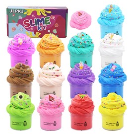 13 Pack Butter Slime Kit for Girls,Stress Relief Toy for Kids,Party Favors Stretchy and Non-Sticky, Soft DIY Slime for Boys.