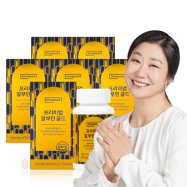 Dongguk Healthcare M&I Co., Ltd. [12-month supply] Dongguk Premium Albumin Gold 500mg 60 tablets, 6 units / [12개월분] 동국 프리미엄 알부민 골드 500mg 60정, 6개