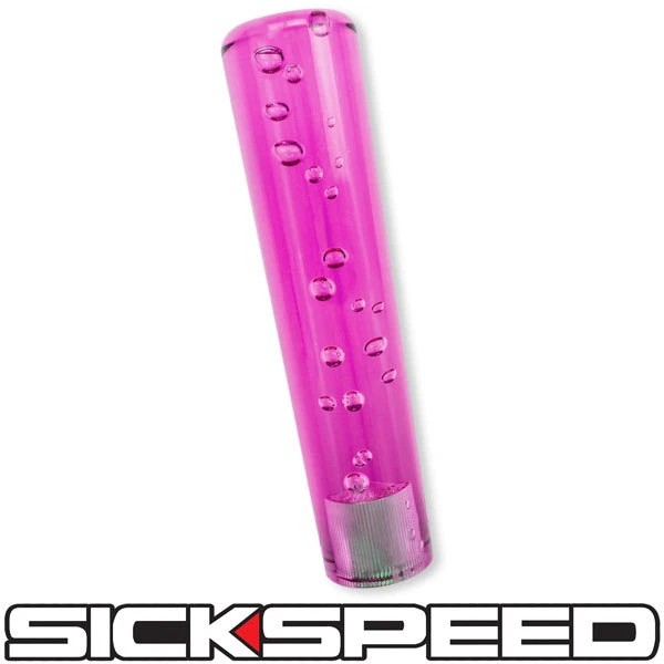 SICKSPEED PINK BUBBLE SHIFT KNOB FOR MANUAL SHORT THROW GEAR
