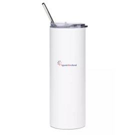 Agusta A109S Stainless Steel Water Tumbler with straw - 20oz.