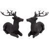 B2S BACK2SEASON Reindeer Pair Nilan Black Lying Elegant Christmas Decoration