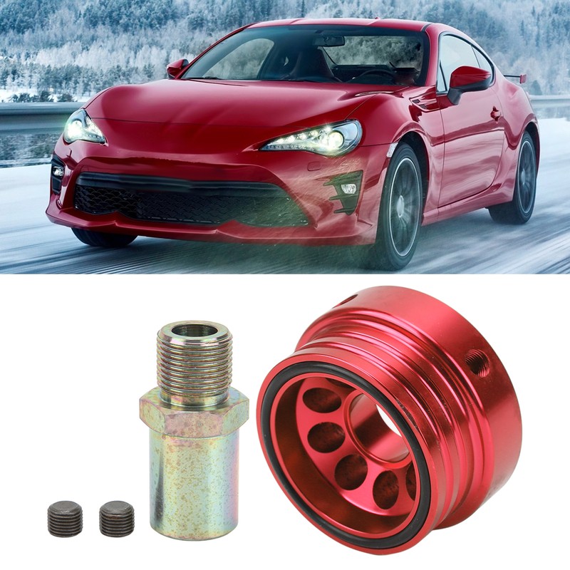 Professional Oil Filter Plate Oil Sandwich Plate Adapter Automobile Accessory