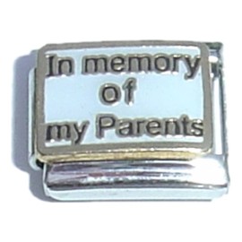In Memory Of My Parents Italian Charm